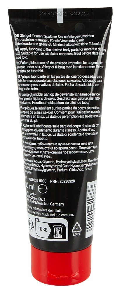 Flutschi Anal – Hybrid-Gleitgel mit Ambraduft, 80 ml