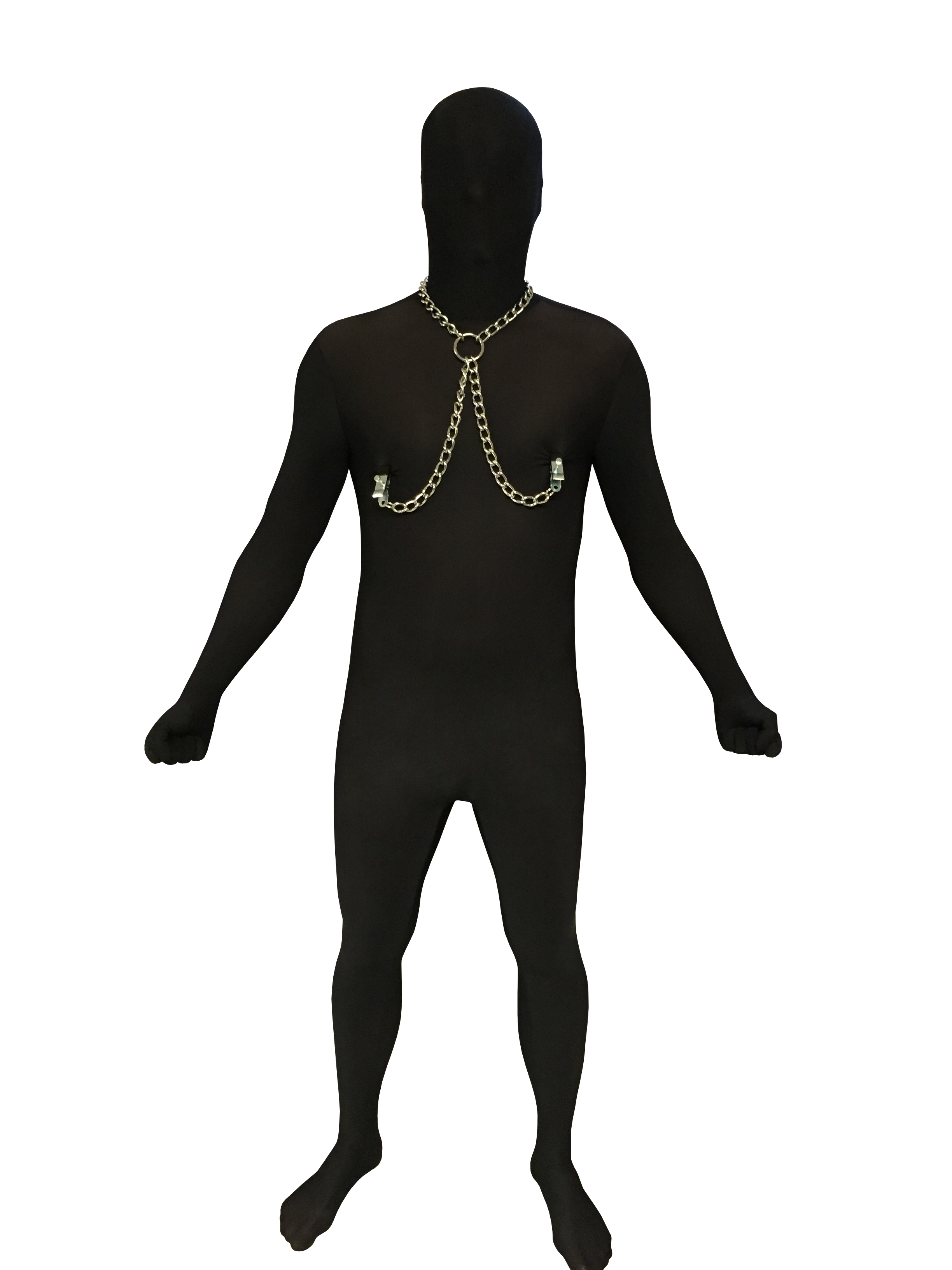 Kettenhalsband mit Klammern