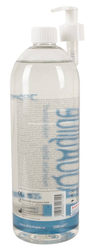 AQUAglide anal – Veganes Anal-Gleitgel, 1.000 ml