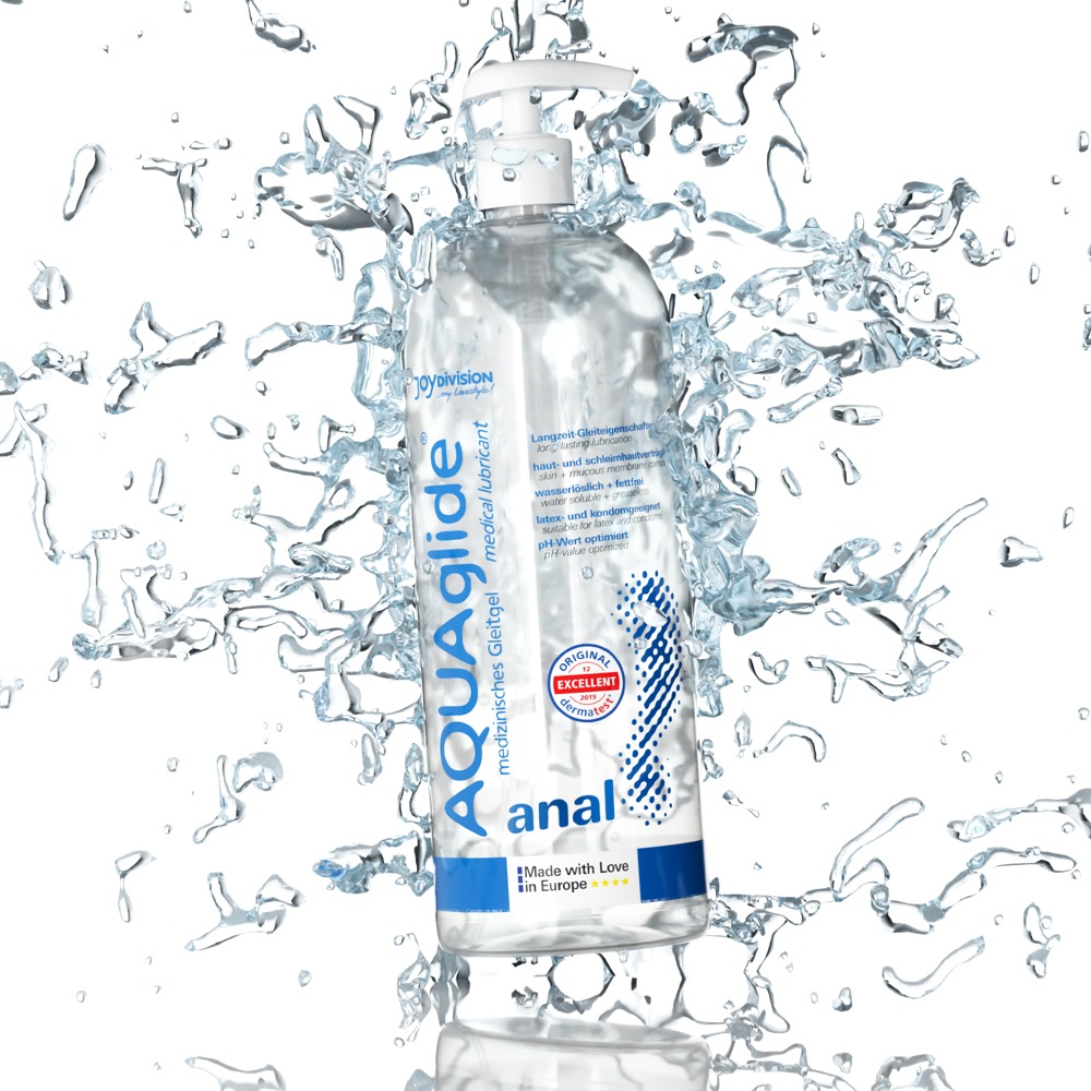 AQUAglide anal – Veganes Anal-Gleitgel, 1.000 ml