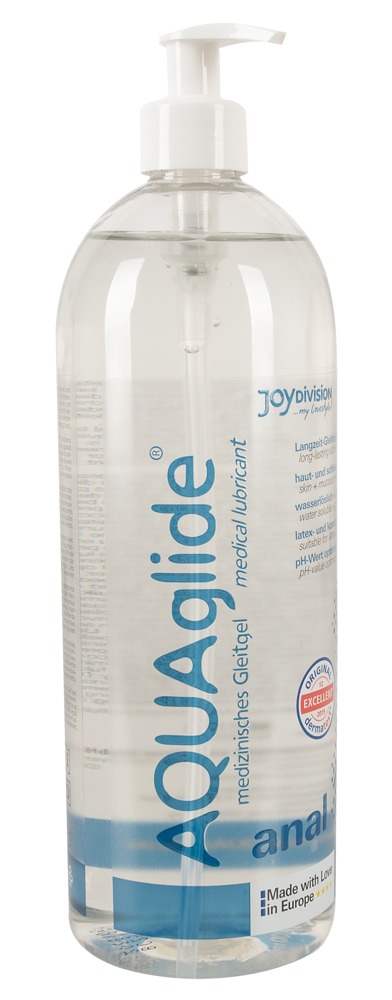AQUAglide anal – Veganes Anal-Gleitgel, 1.000 ml