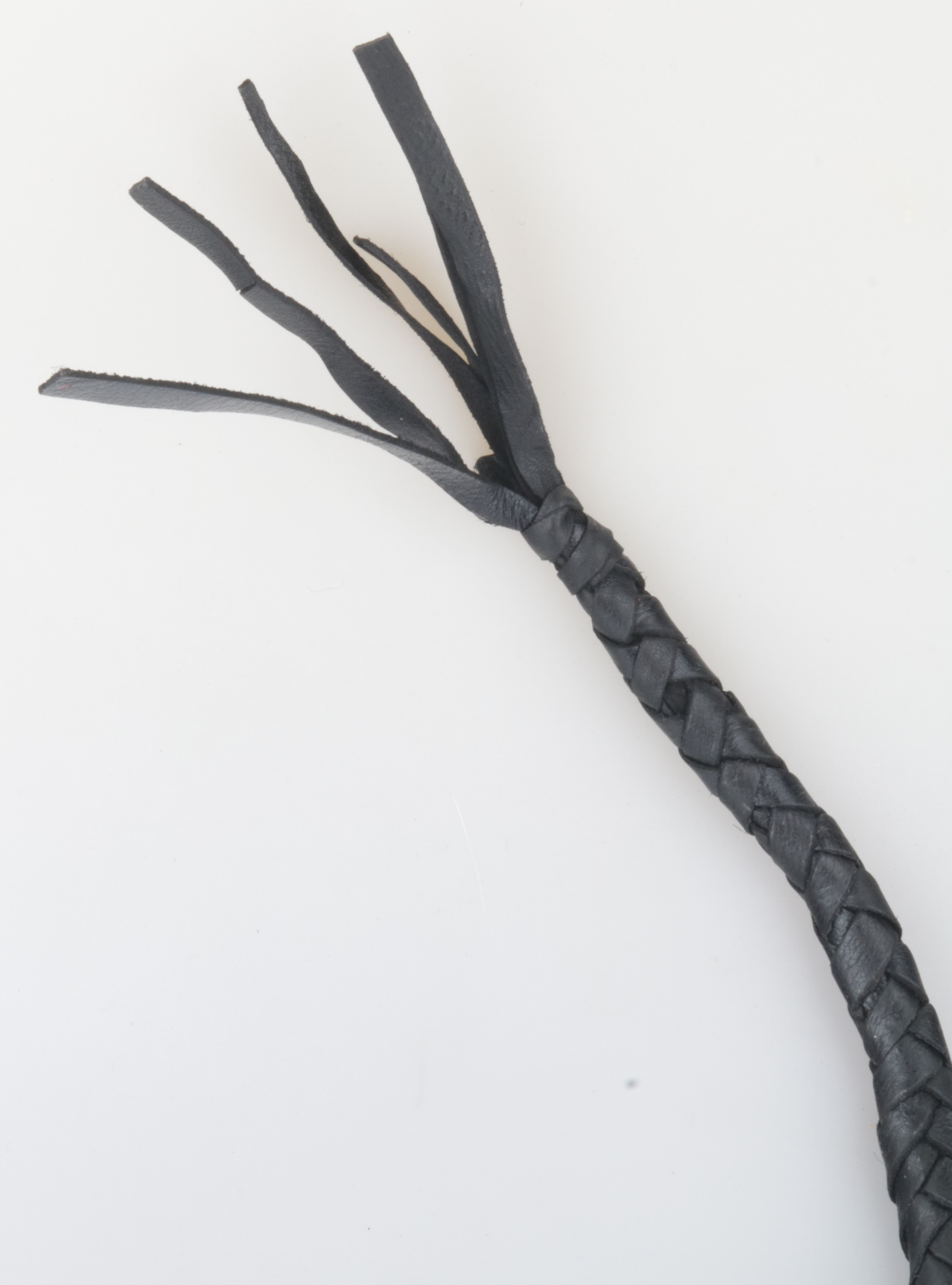 PEITSCHE - Bull-Whip schwarz 60cm