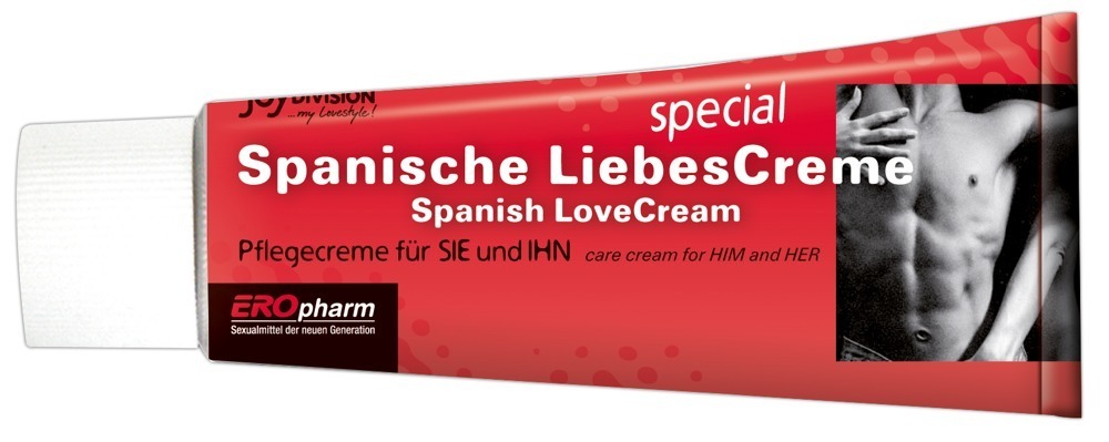 Spanische LiebesCreme special – Intimpflegecreme für Penis & Vulva, 40 ml