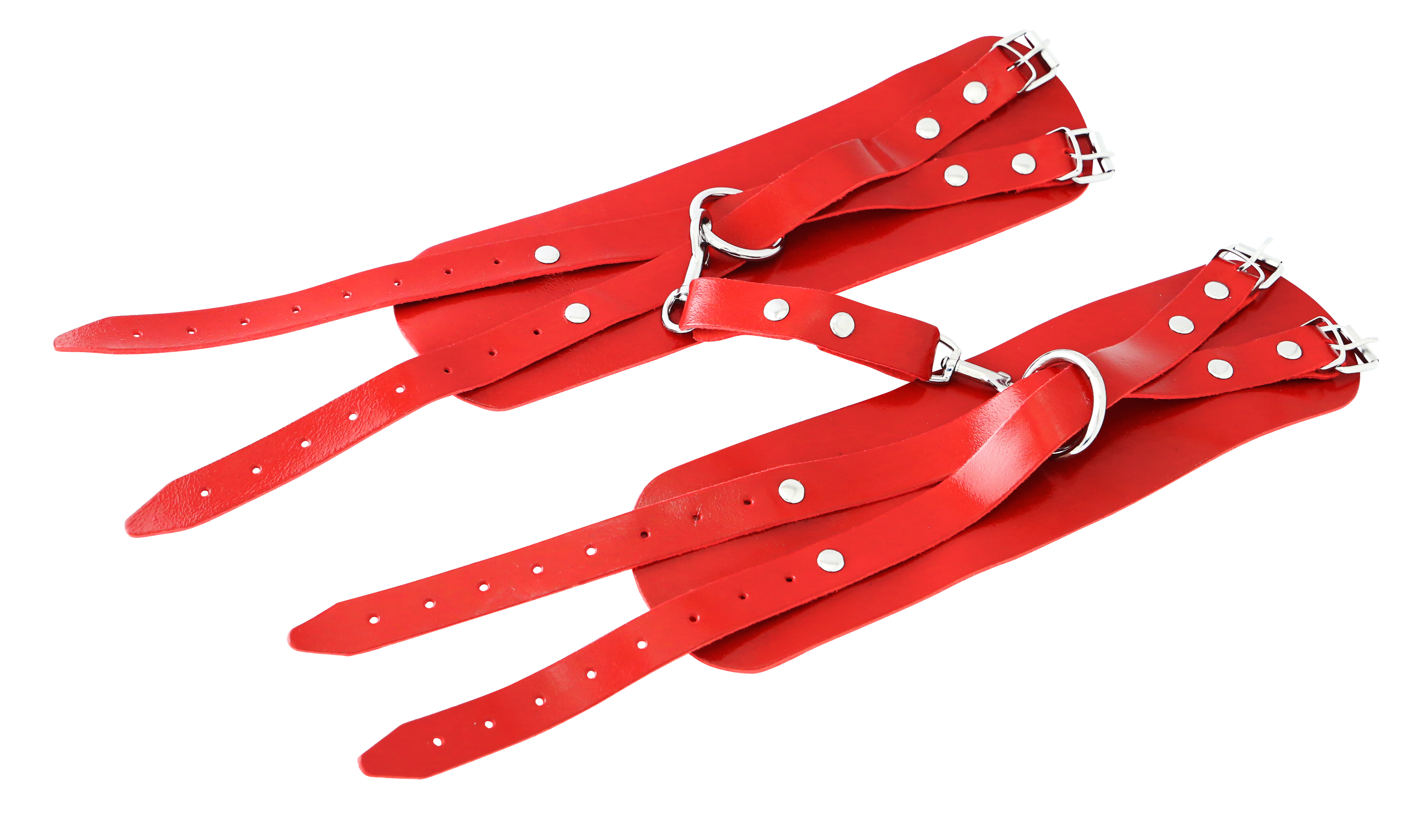 Fußfessel "The Crown" Red