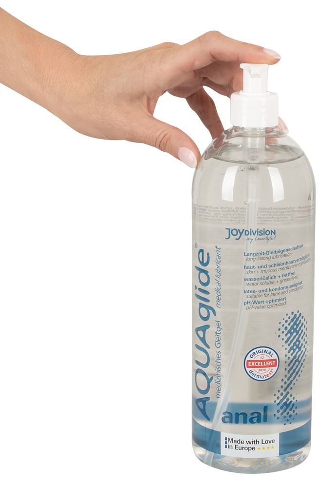 AQUAglide anal – Veganes Anal-Gleitgel, 1.000 ml